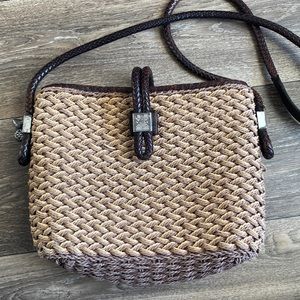 Brighton straw shoulder bag